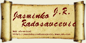 Jasminko Radosavčević vizit kartica